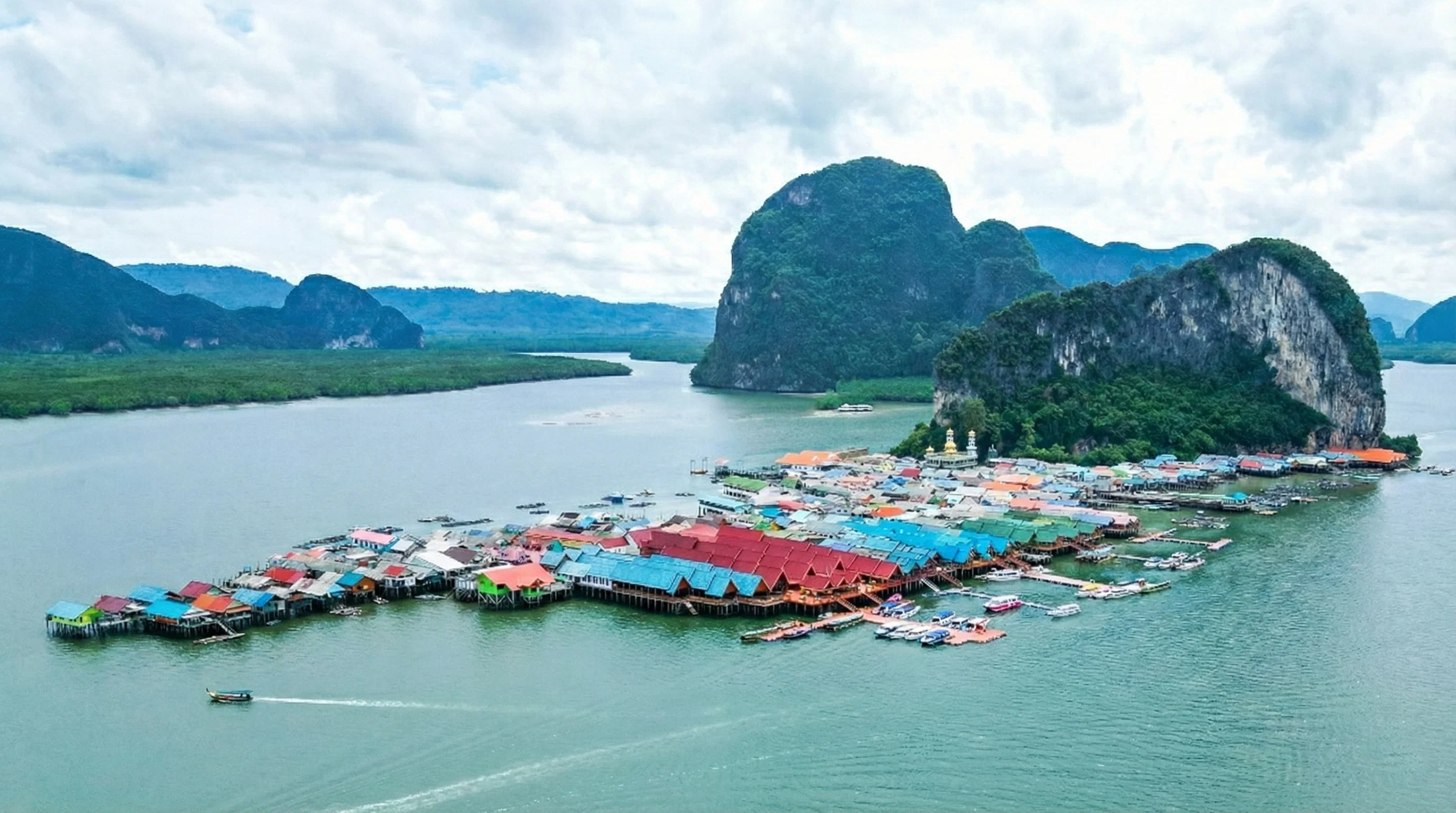 Koh Panyee sea gypsy village