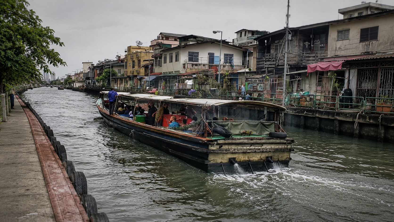 Bangkok canal cruise