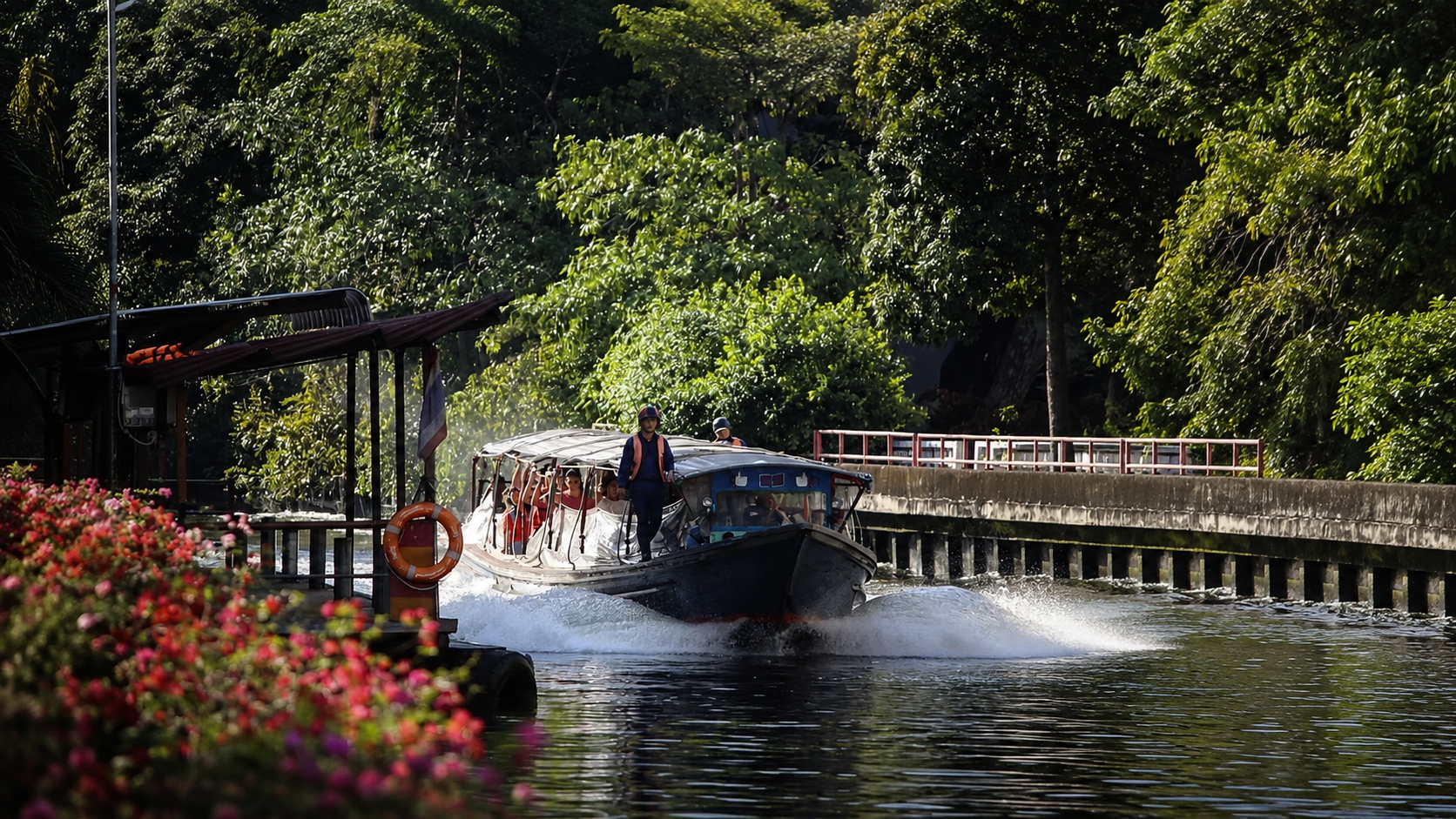 Bangkok canal cruise